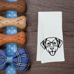 Open image in slideshow, The Labrador Tea Towel - Woof Collection
